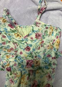Floral Summer Dress long 32-34