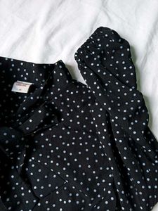 URBANIC Chic Polka Dot Maxi Dress