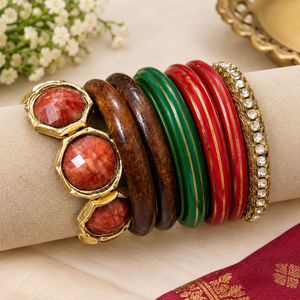 Bohemian Style Bangle Set