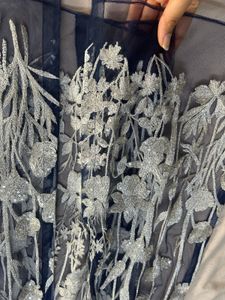 Sparkling Metallic Sheer Kurta with Crop