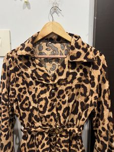 Leopard Print Long Sleeve coord set
