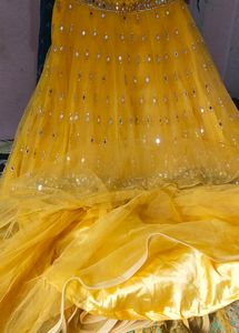 New George's Mirror Work Lehenga