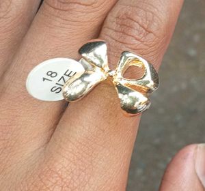 Gold- anti tarnish ring