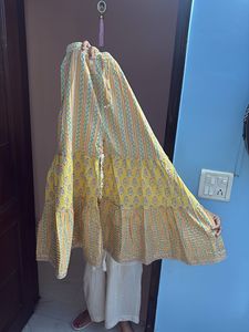 Yellow Kurta Set with Dupatta