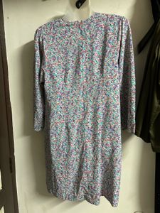 Charming Floral Print Dress
