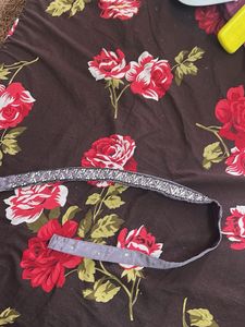 Mauve Embroidered Saree
