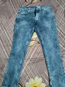 ‼️ FREE DELIVERY ‼️ Original Spykar Blue Denim Jea
