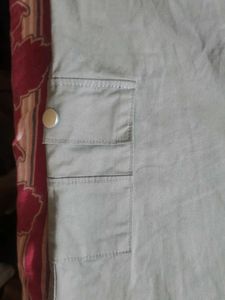 Grey Cargo Pants