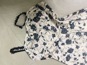 Floral Print Strappy Dress