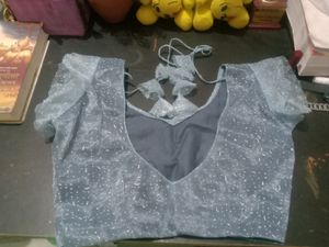Grey Saree.