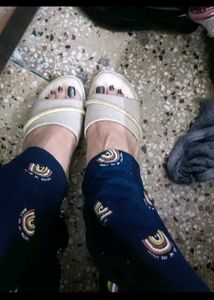 New Party Wear Golden Wedges In 39 Numb For Women