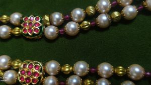 Long Bridal Haar... Necklace