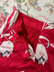 SALE ‼️𐙚 y2k chinese red floral miniskirt