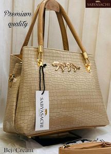 Sabyasachi Beige Tote Bag