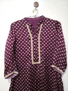 Bandhani Kurta Set