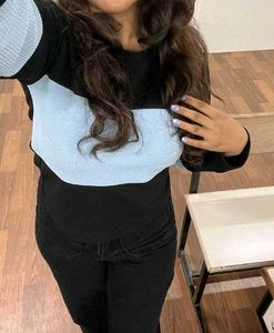 Striped Crew Neck Sweater
