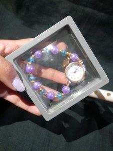 Beaded Bracelet Watch ⌚