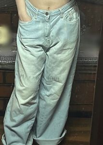 Light Wash Wide Leg Jeans