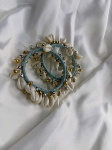 Boho Shell & Bead Bangles