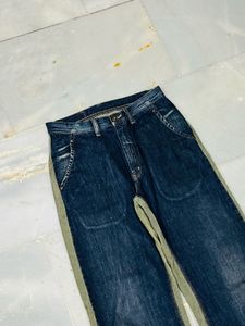 Unique dual tone Denim Jeans