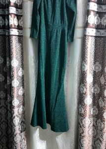 EMERALD GREEN GOWN