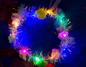 Light-Up Flower Headband