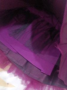Elegant Plum Party Dress