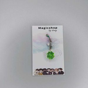 Cute Clover Charm Phone Strap