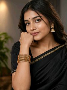 Set of 12 Gold & Rust metallic Bangles