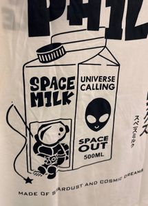 "Astrophile" Cream T-Shirt