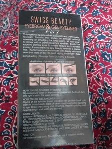 Swiss Beauty Eyebrow &amp; Gel Eyeliner 2-in-1