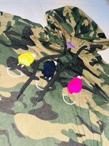 Graphic Camouflage Hoodie