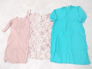 Bundle of 3 Women's Kurtas