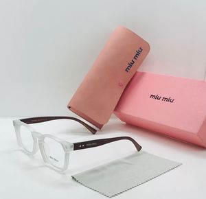 Miu- Miu Black Rectangular Eyeglasses