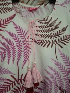 Beautiful Floral Print Kurta
