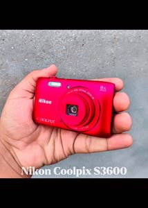 ✨ Nikon Coolpix S3600 Digital Camera