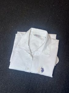 Classic White Polo Shirt