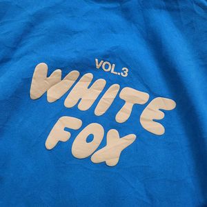 White Fox Vol. 3 Blue Graphic Hoodie