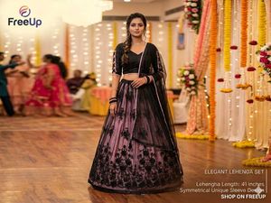 Net &amp; embroidery lehenga choli | low price sale"