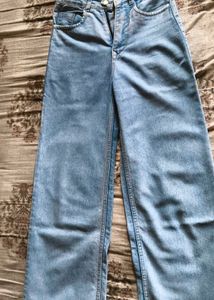Light Wash Wide Leg Jeans