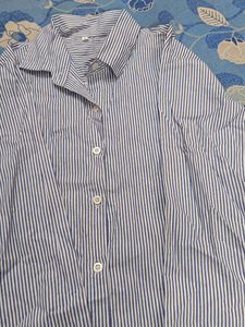 Classic Striped Button-Up Shirt