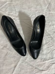 Nine West Black Patent Heels