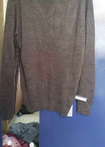Cozy Brown Knit Sweater