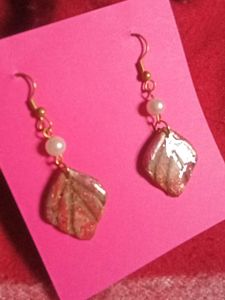 Leaf Drop Earrings