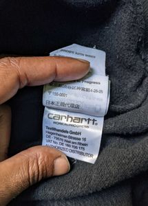 Carhartt Black Crewneck Sweatshirt