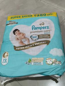 Pampers diapers Pants S 72pcs