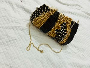 Zara handbag with Gold Chain