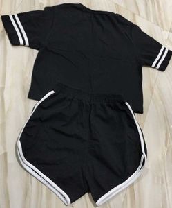 Black &amp; White Athletic Set