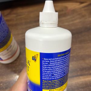 Aqua Soft Contact Lens Solution