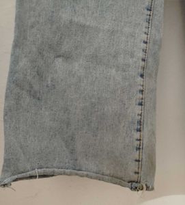 Light Wash Wide Leg Jeans